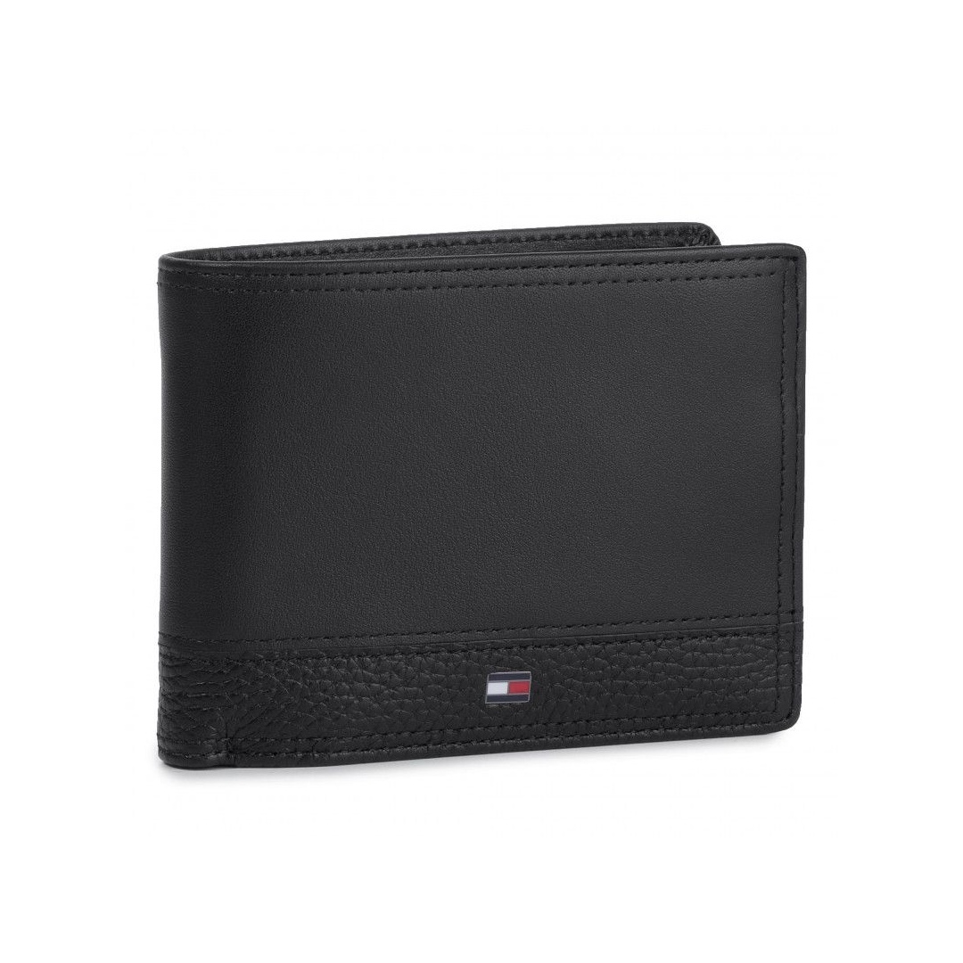 Duży Portfel Męski TOMMY HILFIGER Th Business Cc Flap & Coin AM0AM05008 266