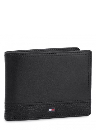 Duży Portfel Męski TOMMY HILFIGER Th Business Cc Flap & Coin AM0AM05008 266