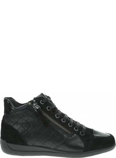 Czarne Sneakersy GEOX Respira D Myria C D6468C 05422 C9999 Black
