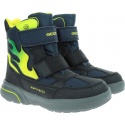Śniegowce GEOX J Sveggen B Abx D J947UD 0CEFU CF43S M Navy/Lime Green