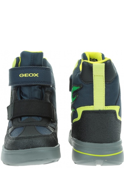 Śniegowce GEOX J Sveggen B Abx D J947UD 0CEFU CF43S M Navy/Lime Green