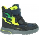 Śniegowce GEOX J Sveggen B Abx D J947UD 0CEFU CF43S M Navy/Lime Green