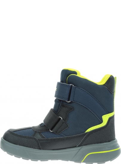 Śniegowce GEOX J Sveggen B Abx D J947UD 0CEFU CF43S M Navy/Lime Green