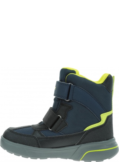 Śniegowce GEOX J Sveggen B Abx D J947UD 0CEFU CF43S M Navy/Lime Green