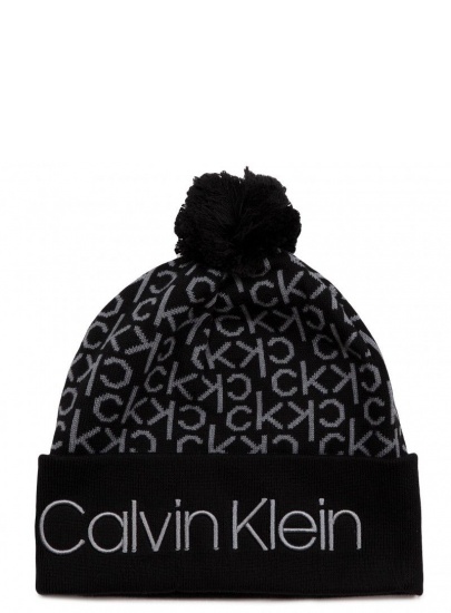 Zestaw Szalik i Czapka CALVIN KLEIN JEANS Ind. Mono Giftpack Beanie+Scarf