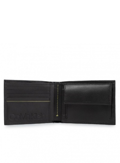 Duży Portfel Męski Duży Portfel Męski CALVIN KLEIN Flex 5Ccc Coin