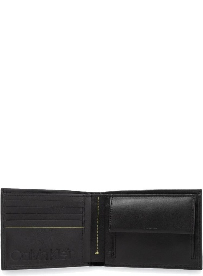 Duży Portfel Męski Duży Portfel Męski CALVIN KLEIN Flex 5Ccc Coin