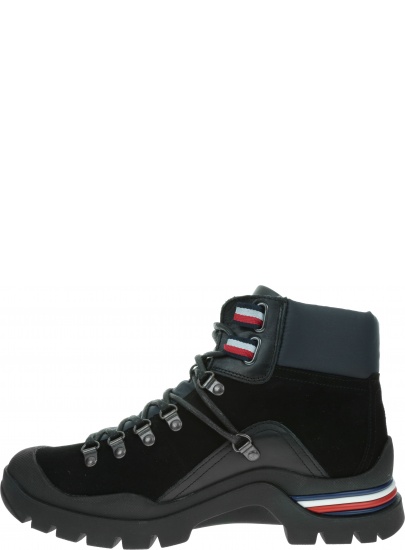 Trzewiki TOMMY HILFIGER Corporate Outdoor Boot FM0FM02414 Black 990