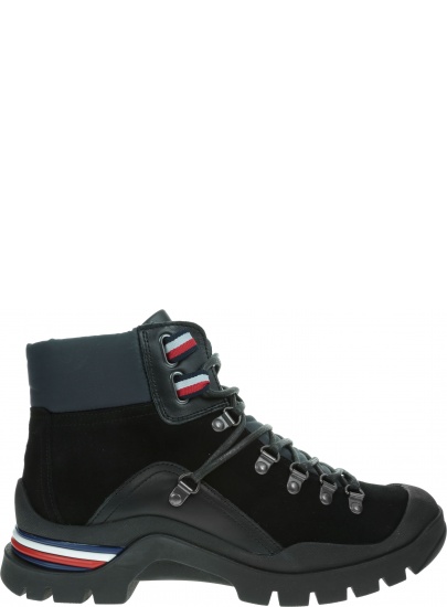 Trzewiki TOMMY HILFIGER Corporate Outdoor Boot FM0FM02414 Black 990
