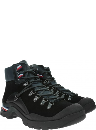 Trzewiki TOMMY HILFIGER Corporate Outdoor Boot FM0FM02414 Black 990