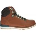 Trapery TOMMY HILFIGER Outdoor Hiking Lace Leather Bott FM0FM02416 Brandy