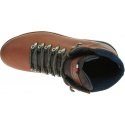 Trapery TOMMY HILFIGER Outdoor Hiking Lace Leather Bott FM0FM02416 Brandy