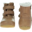 Brązowe Botki BOBUX 728007 Classic Aspen Caramel (Wodoodporny, Wełna