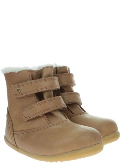 Brązowe Botki BOBUX 728007 Classic Aspen Caramel (Wodoodporny, Wełna