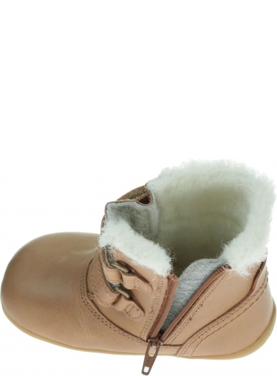 Brązowe Botki BOBUX 728007 Classic Aspen Caramel (Wodoodporny, Wełna