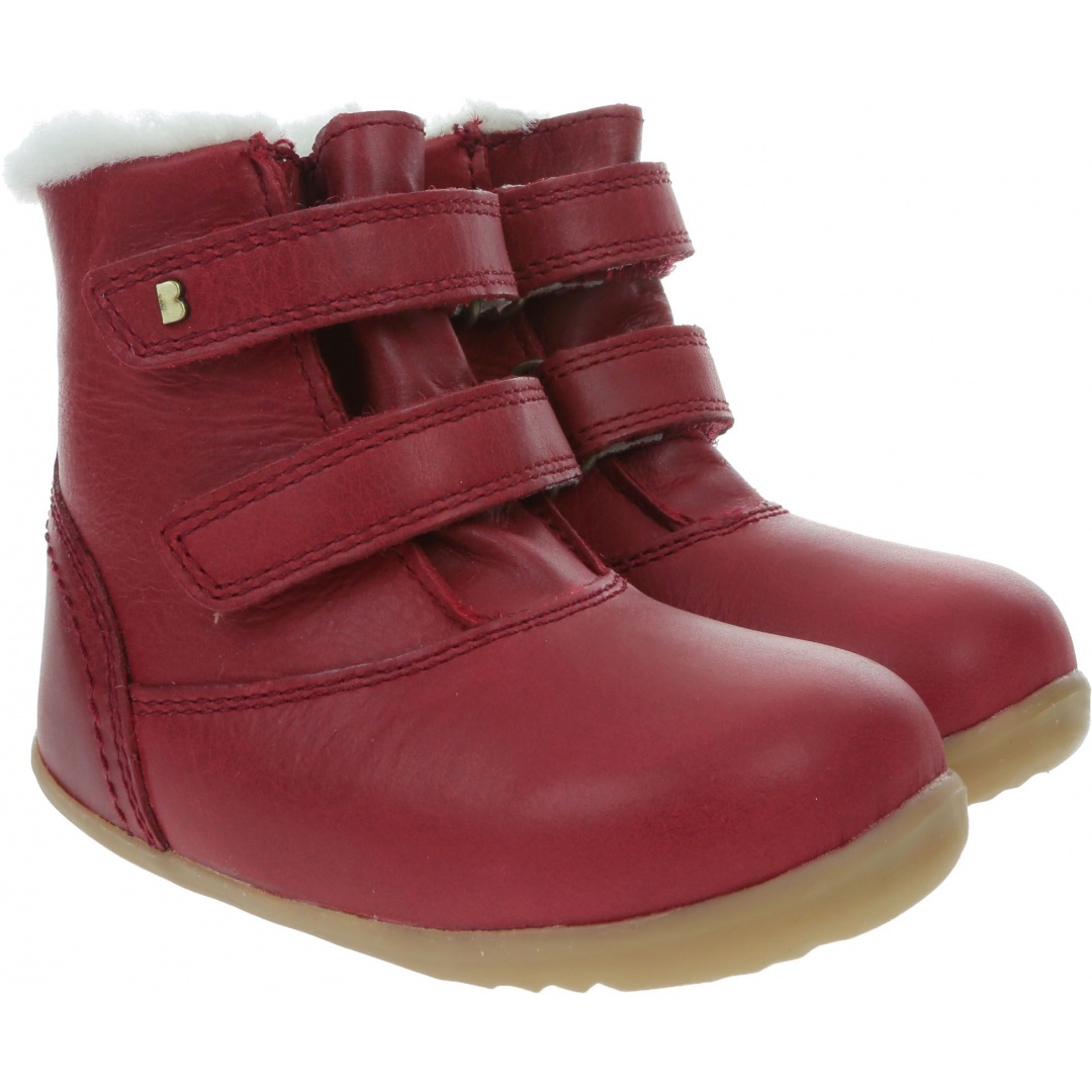 Czerwone Kozaki BOBUX 728012 Classic Aspen RIO RED (Wodoodporny, Wełna