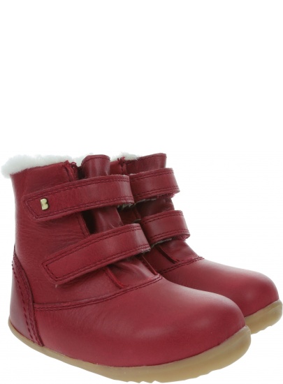 Czerwone Kozaki BOBUX 728012 Classic Aspen RIO RED (Wodoodporny, Wełna