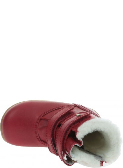 Czerwone Kozaki BOBUX 728012 Classic Aspen RIO RED (Wodoodporny, Wełna