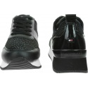 Czarne Sneakersy TOMMY HILFIGER City Iconic Knitted Sneaker FW0FW04306 990