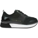 Czarne Sneakersy TOMMY HILFIGER City Iconic Knitted Sneaker FW0FW04306 990