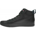 Czarne Trampki TOMMY HILFIGER Flag Detail Leather Sneaker High FM0FM02371