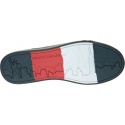 Czarne Trampki TOMMY HILFIGER Flag Detail Leather Sneaker High FM0FM02371