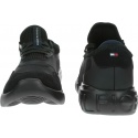 Czarne Sneakersy TOMMY HILFIGER Corporate Mix Modern Runner FM0FM02382 990