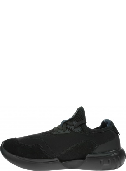 Czarne Sneakersy TOMMY HILFIGER Corporate Mix Modern Runner FM0FM02382 990