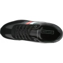 Czarne Sneakersy TOMMY HILFIGER Corporate Leather Flag Runner FM0FM02380