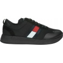 Czarne Sneakersy TOMMY HILFIGER Flag Flexi Tommy Jeans Sneaker EM0EM00331