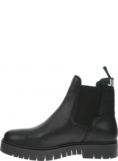 Czarne Sztyblety TOMMY HILFIGER Padded Tongue Chelsea Boot EN0EN00620 990