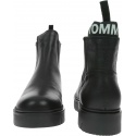 Czarne Sztyblety TOMMY HILFIGER Padded Tongue Chelsea Boot EN0EN00620 990