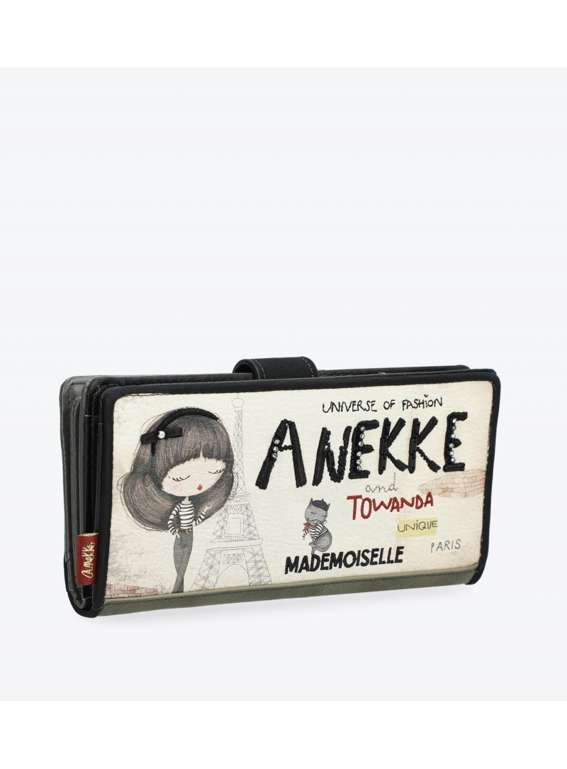 Portfel ANEKKE DELIGHTFUL LARGE MADEMOISELLE WALLET Zip Wallet 29889-01COC