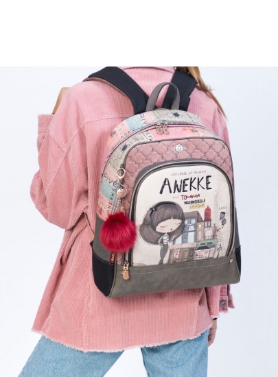 Duży Plecak ANEKKE PRECIOUS MADEMOISELLE SCHOOL BACKPACK 29886-03COC