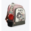 Duży Plecak ANEKKE PRECIOUS MADEMOISELLE SCHOOL BACKPACK 29886-03COC
