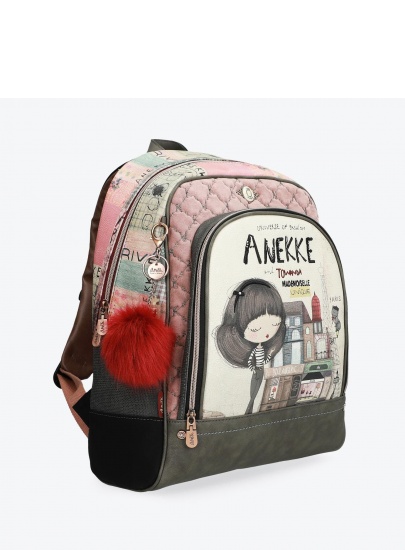 Duży Plecak ANEKKE PRECIOUS MADEMOISELLE SCHOOL BACKPACK 29886-03COC