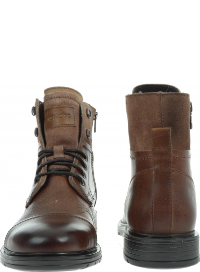 Botki Trapery GEOX U Alberick A U947SA 0FF22 C6001 Cognac
