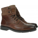 Botki Trapery GEOX U Alberick A U947SA 0FF22 C6001 Cognac