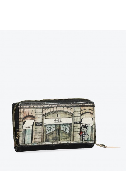 Portfel ANEKKE Couture COOL PRINTED LE BOUTIQUE WALLET 29889-09COC