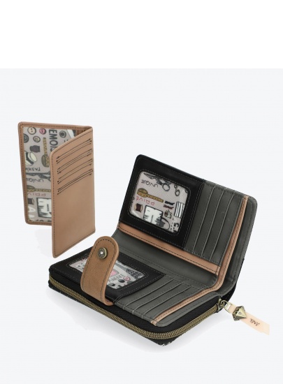 Portfel ANEKKE Couture COOL PRINTED LE BOUTIQUE WALLET 29889-09COC