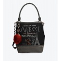Torebka ANEKKE GORGEOUS BLACK EMBROIDERED TOTE BAG 29885-48COC