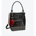 Torebka ANEKKE GORGEOUS BLACK EMBROIDERED TOTE BAG 29885-48COC