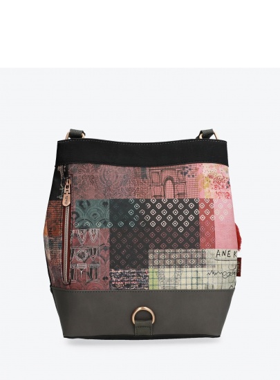 Torebka ANEKKE GORGEOUS BLACK EMBROIDERED TOTE BAG 29885-48COC