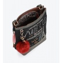 Torebka ANEKKE GORGEOUS BLACK EMBROIDERED TOTE BAG 29885-48COC