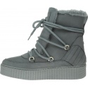 Szare Botki TOMMY HILFIGER Cosy Bootie FW0FW04401 023