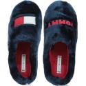Kapcie Domowe Damskie TOMMY HILFIGER Tommy Womens Fur Slipper FW0FW04367