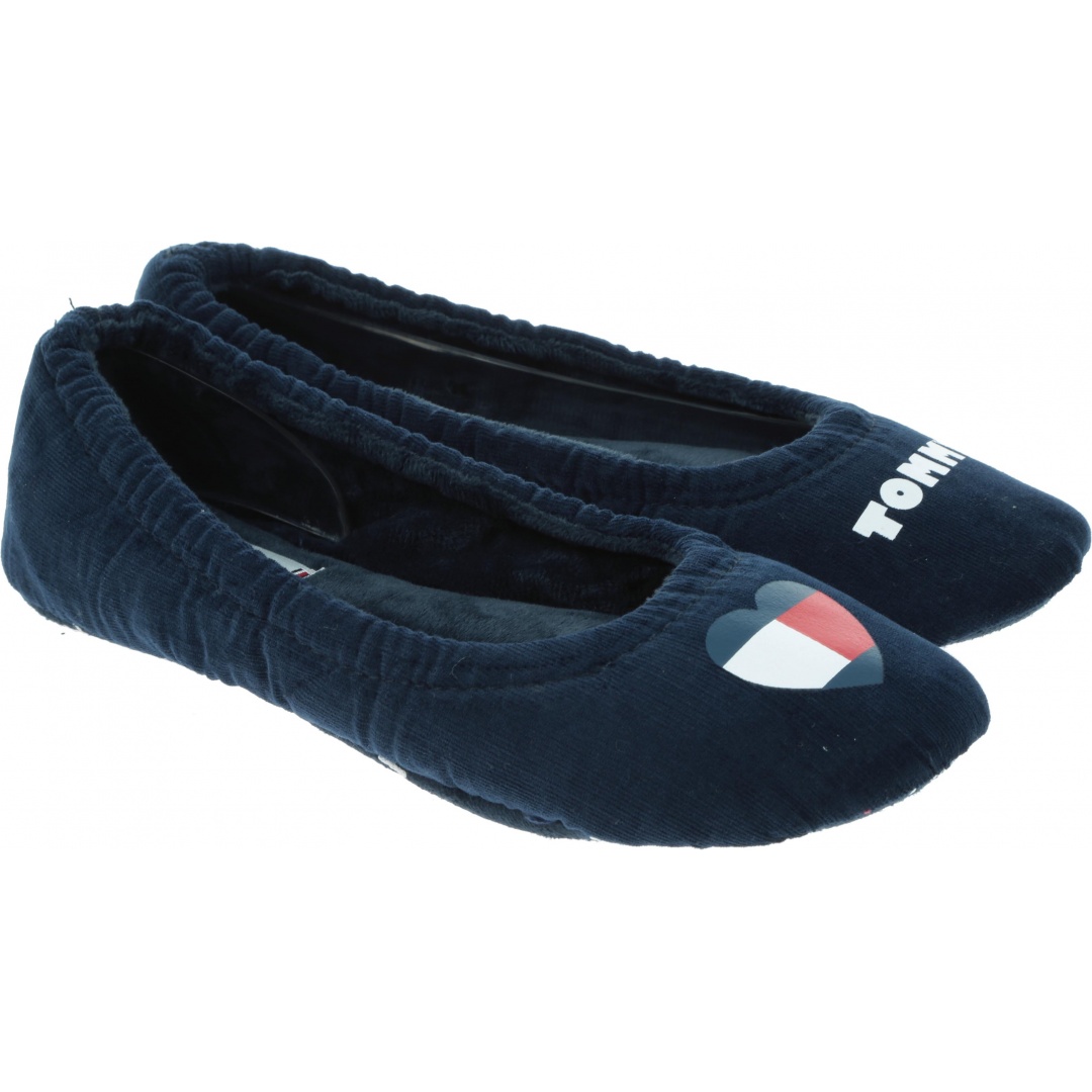 Zestaw Kapcie Damskie TOMMY HILFIGER Tommy Heart Travel Pack FW0FW04364 020