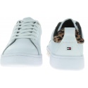 Białe Sneakersy TOMMY HILFIGER Branded Leo Print Sneaker FW0FW04301 YBS