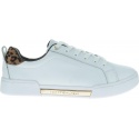Białe Sneakersy TOMMY HILFIGER Branded Leo Print Sneaker FW0FW04301 YBS