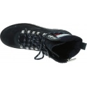 Granatowe Trapery Botki TOMMY HILFIGER Padded Nylon Lace Up Boot